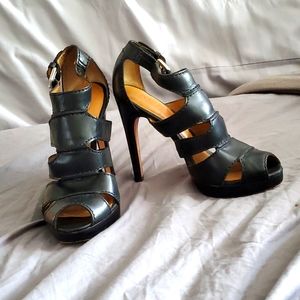 KORS Michael Kors Peep-Toe Heels